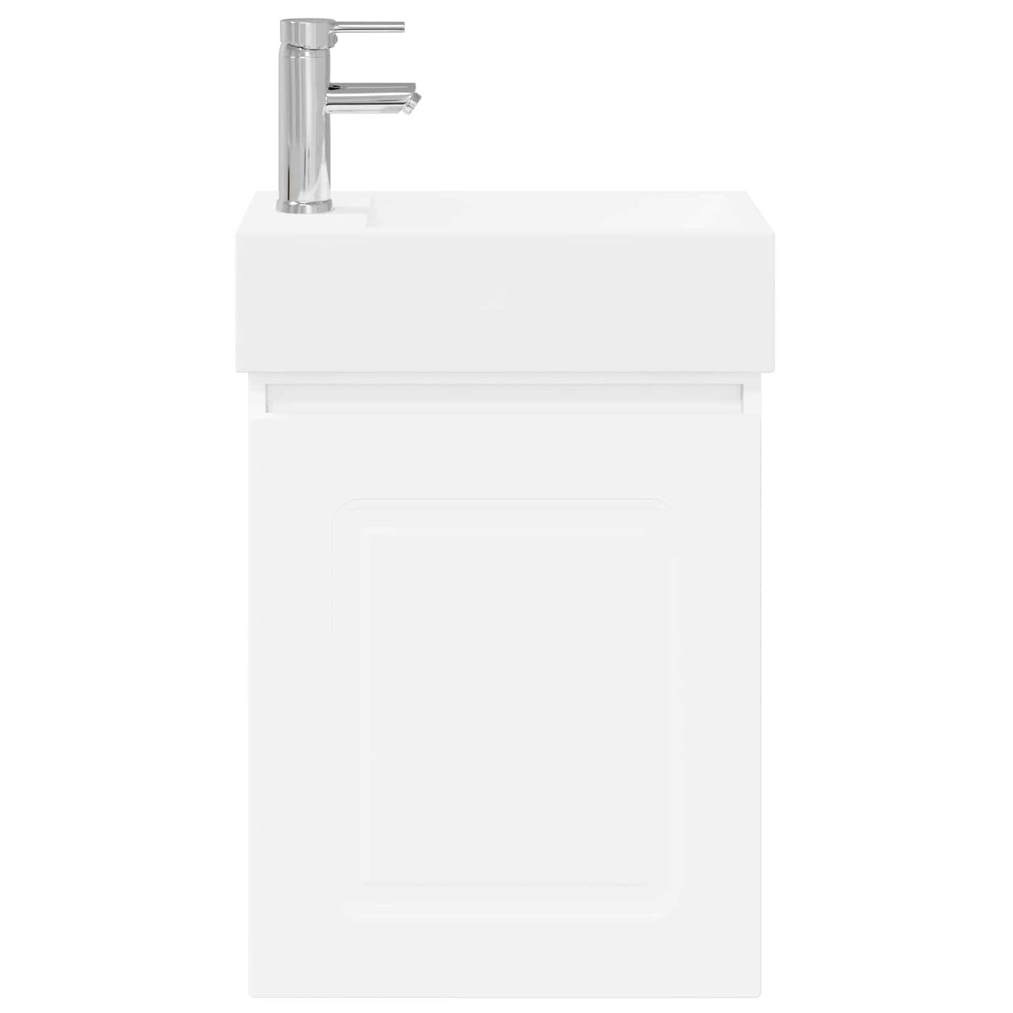 Mobile bagno con rubinetto Bianco 45,5 x 22,5 x 84 cm | homemem39
