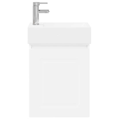 Mobile bagno con rubinetto Bianco 45,5 x 22,5 x 84 cm | homemem39