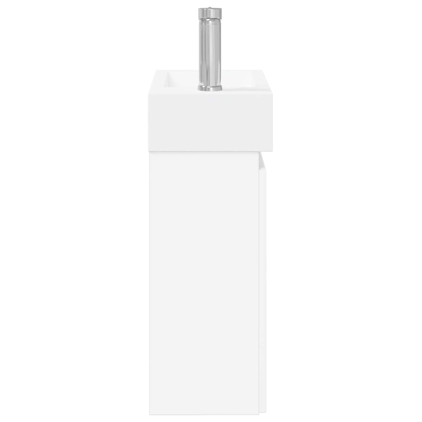 Mobile bagno con rubinetto Bianco 45,5 x 22,5 x 84 cm | homemem39