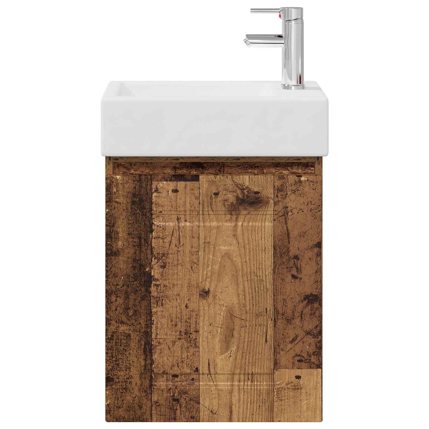 Mobile bagno con rubinetto Legno antico 45,5 x 22,5 x 84 cm | homemem39