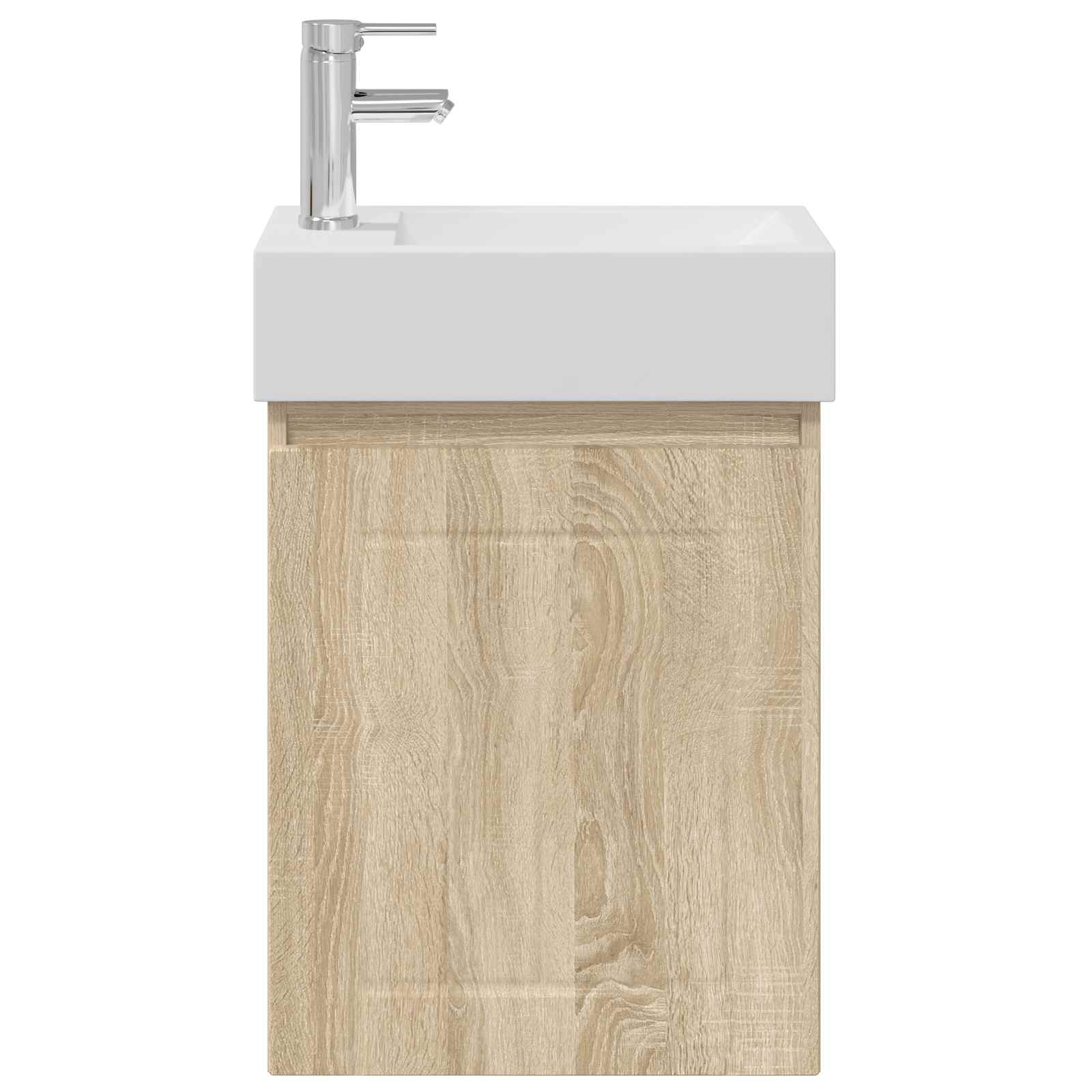 Mobile bagno con rubinetto Rovere Sonoma 45,5 x 25,5 x 84 cm | homemem39