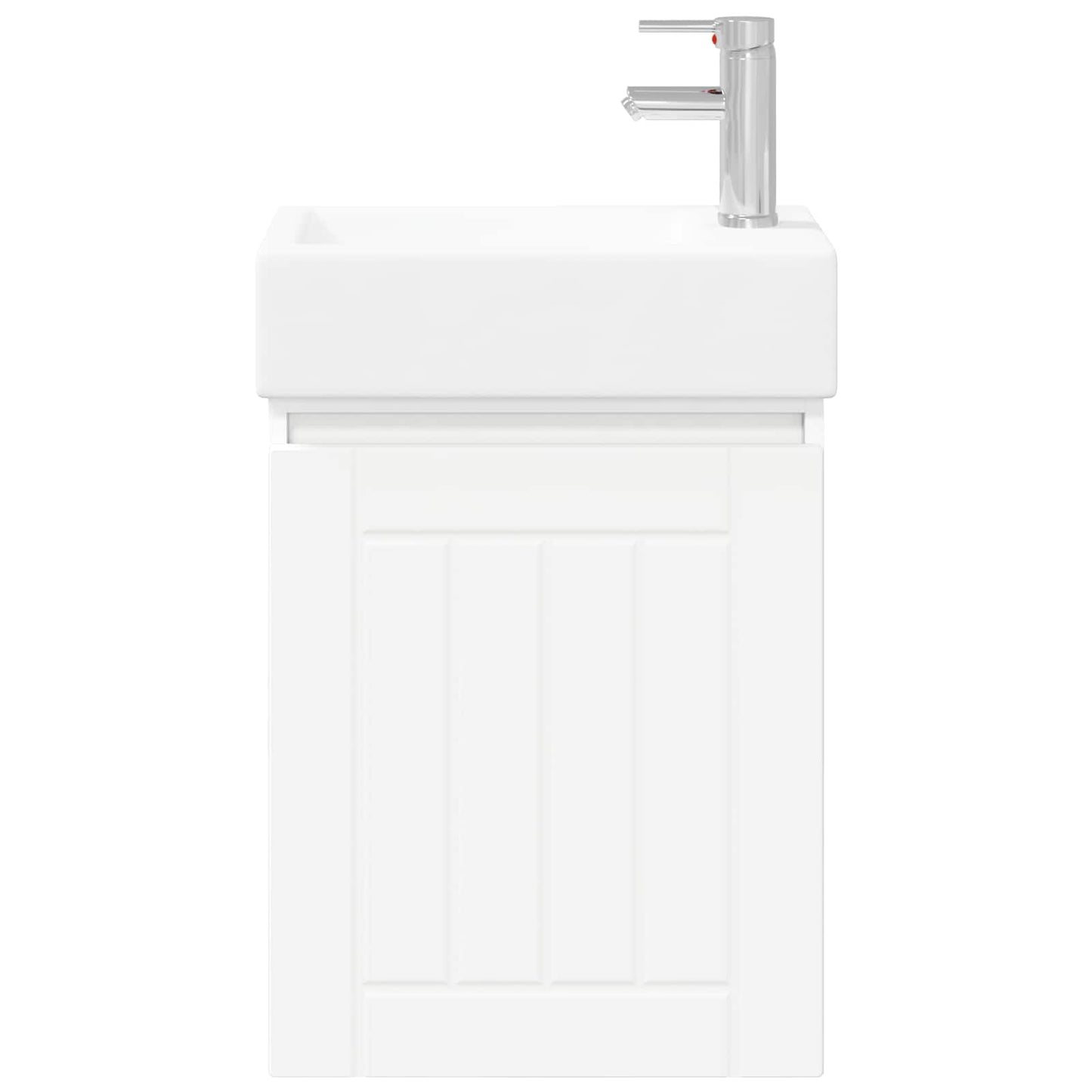 Mobile bagno con rubinetto Bianco 45,5 x 25,5 x 84 cm | homemem39
