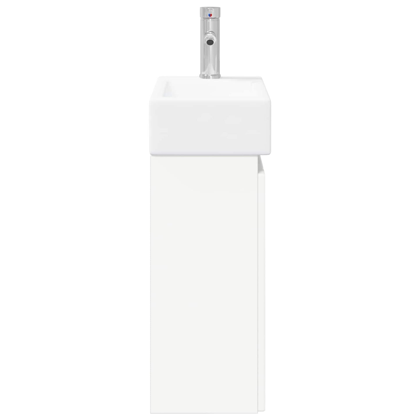 Mobile bagno con rubinetto Bianco 45,5 x 25,5 x 84 cm | homemem39