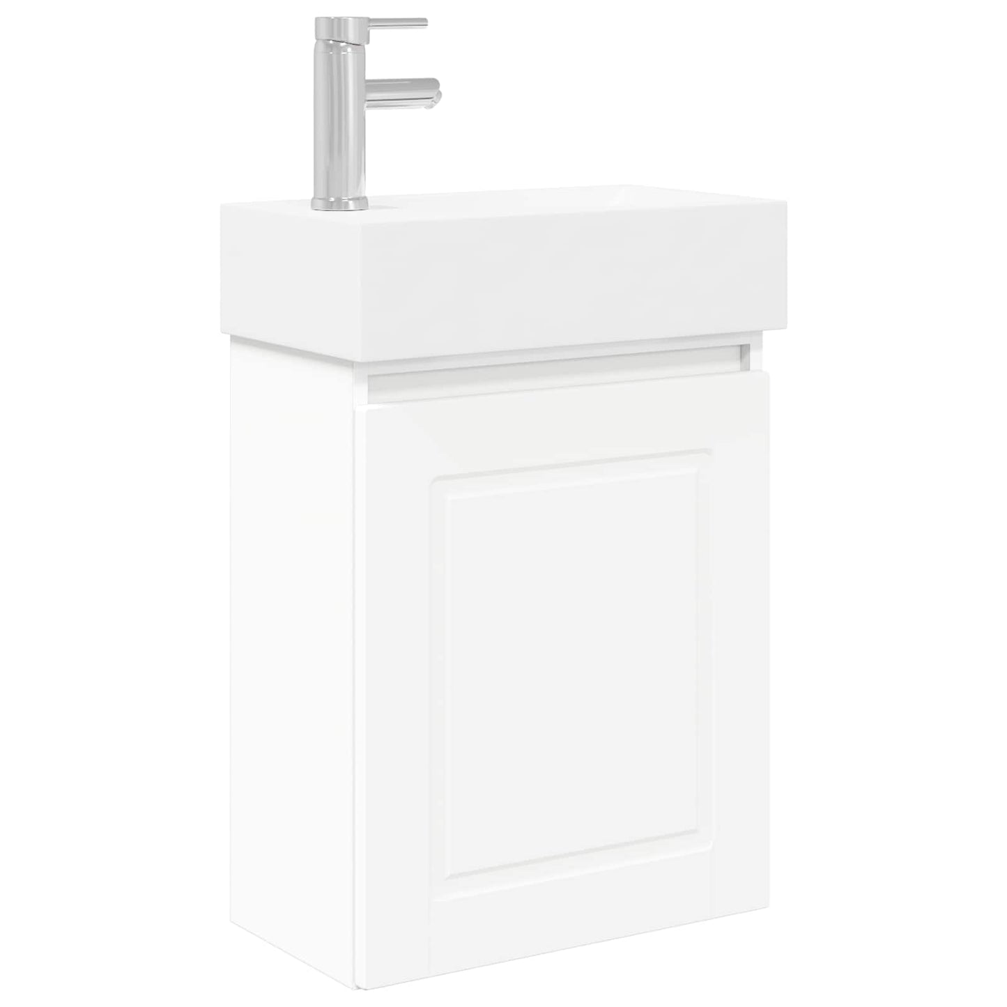 Mobile bagno con rubinetto Bianco 45,5 x 22,5 x 84 cm | homemem39
