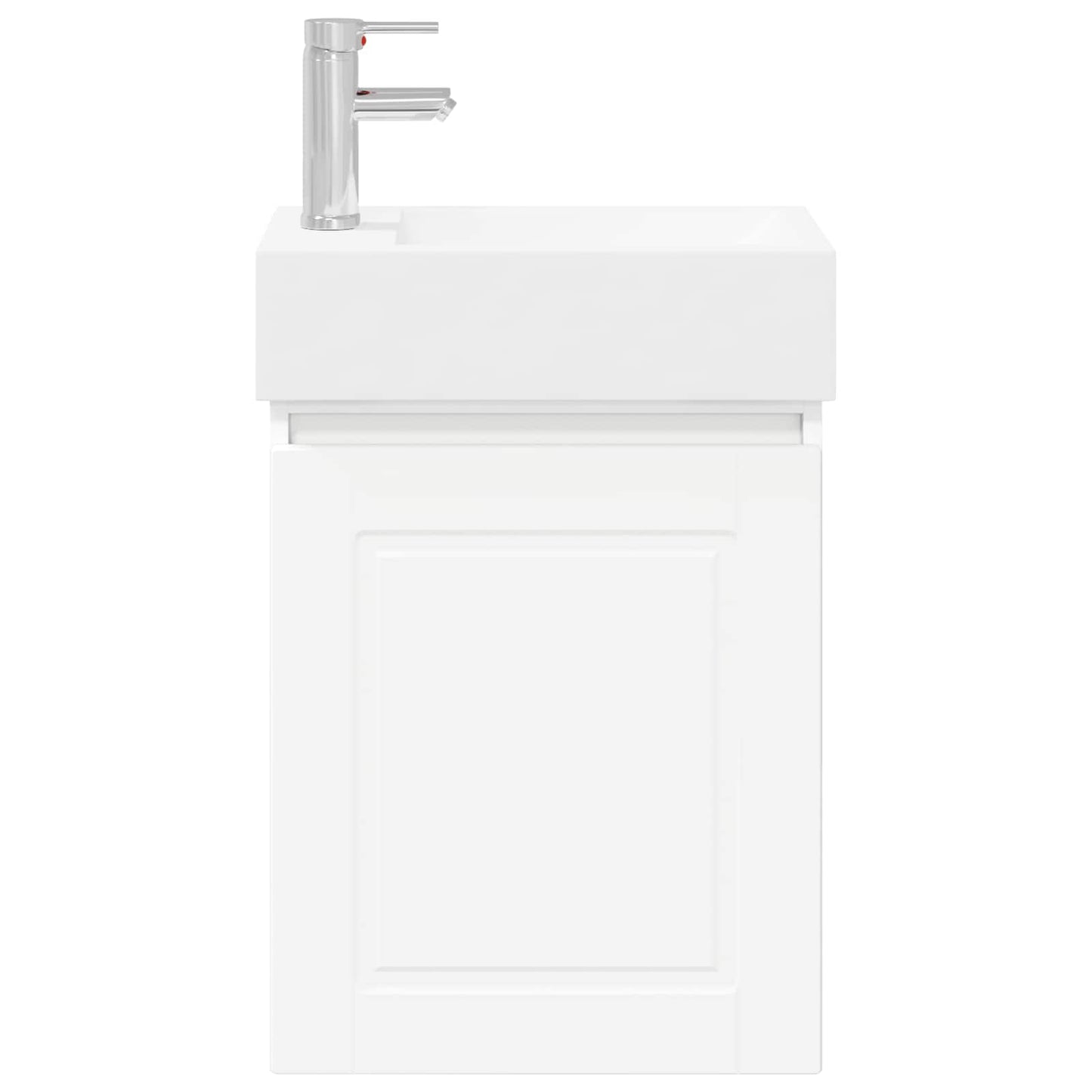 Mobile bagno con rubinetto Bianco 45,5 x 22,5 x 84 cm | homemem39