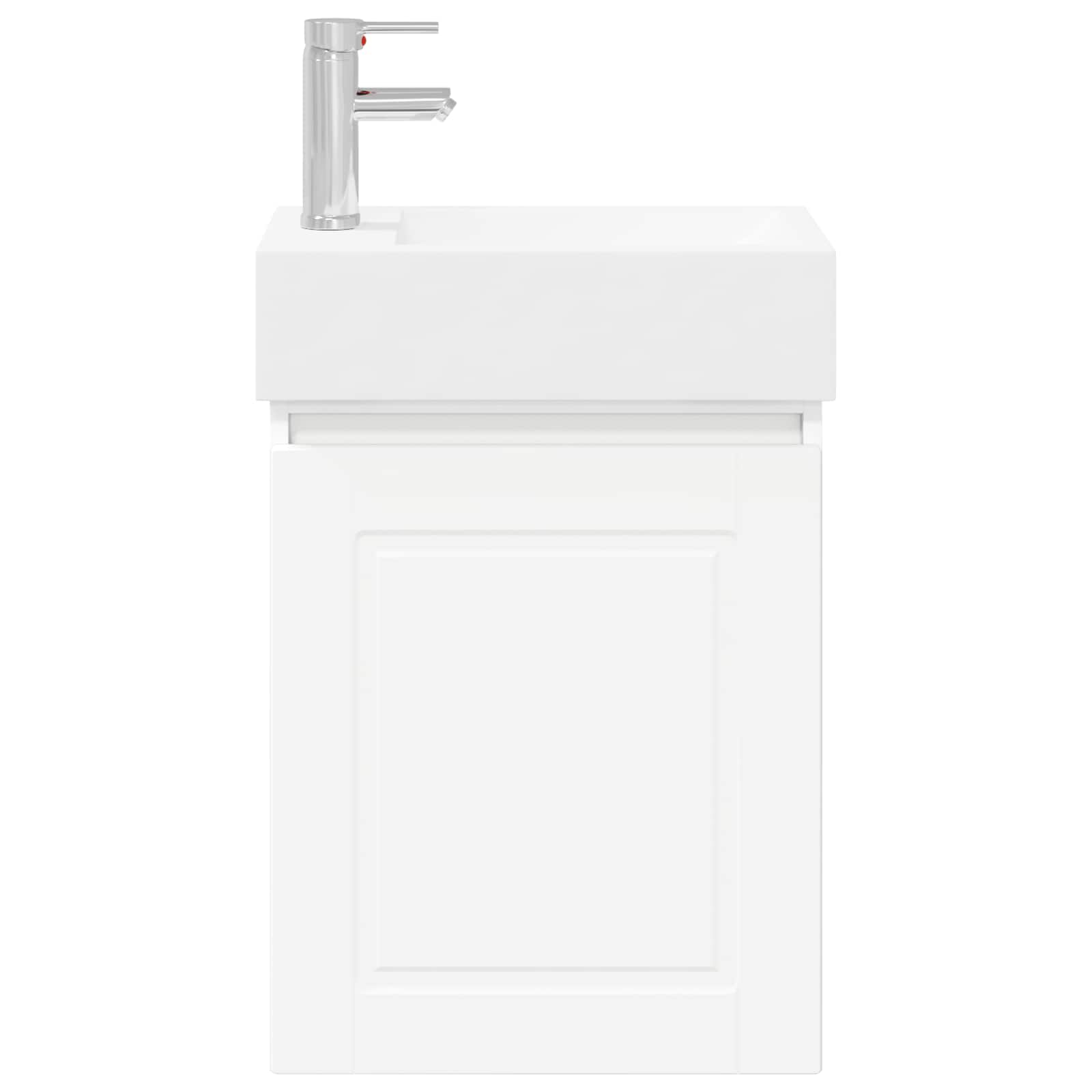 Mobile bagno con rubinetto Bianco 45,5 x 22,5 x 84 cm | homemem39
