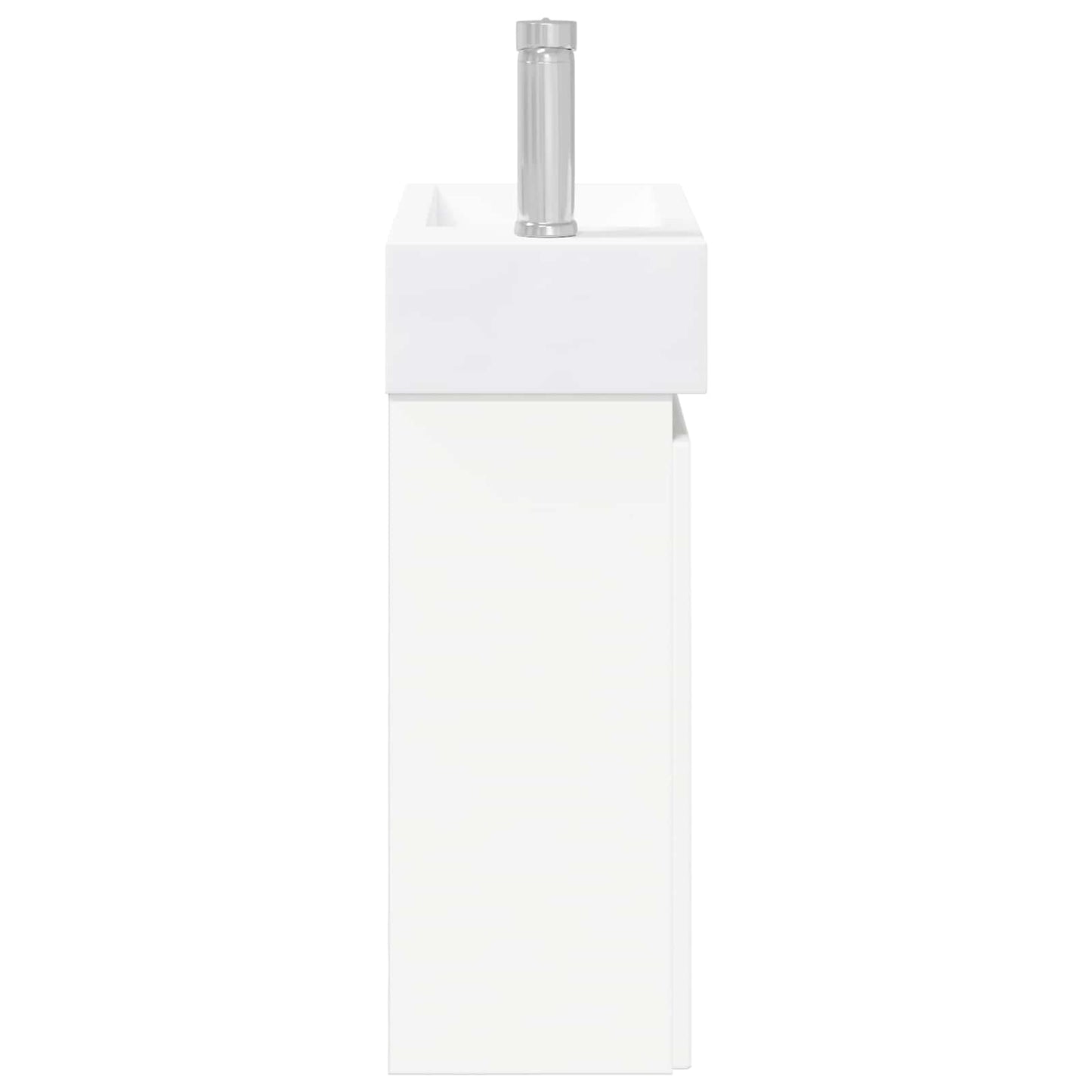 Mobile bagno con rubinetto Bianco 45,5 x 22,5 x 84 cm | homemem39