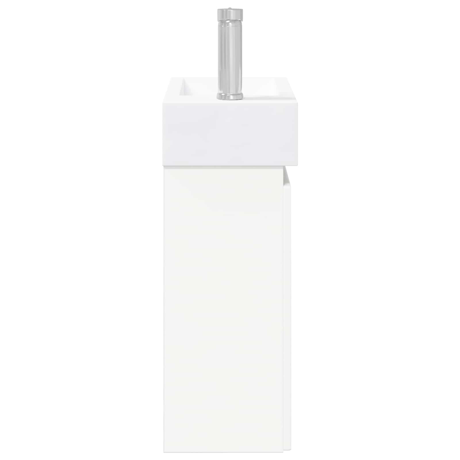 Mobile bagno con rubinetto Bianco 45,5 x 22,5 x 84 cm | homemem39