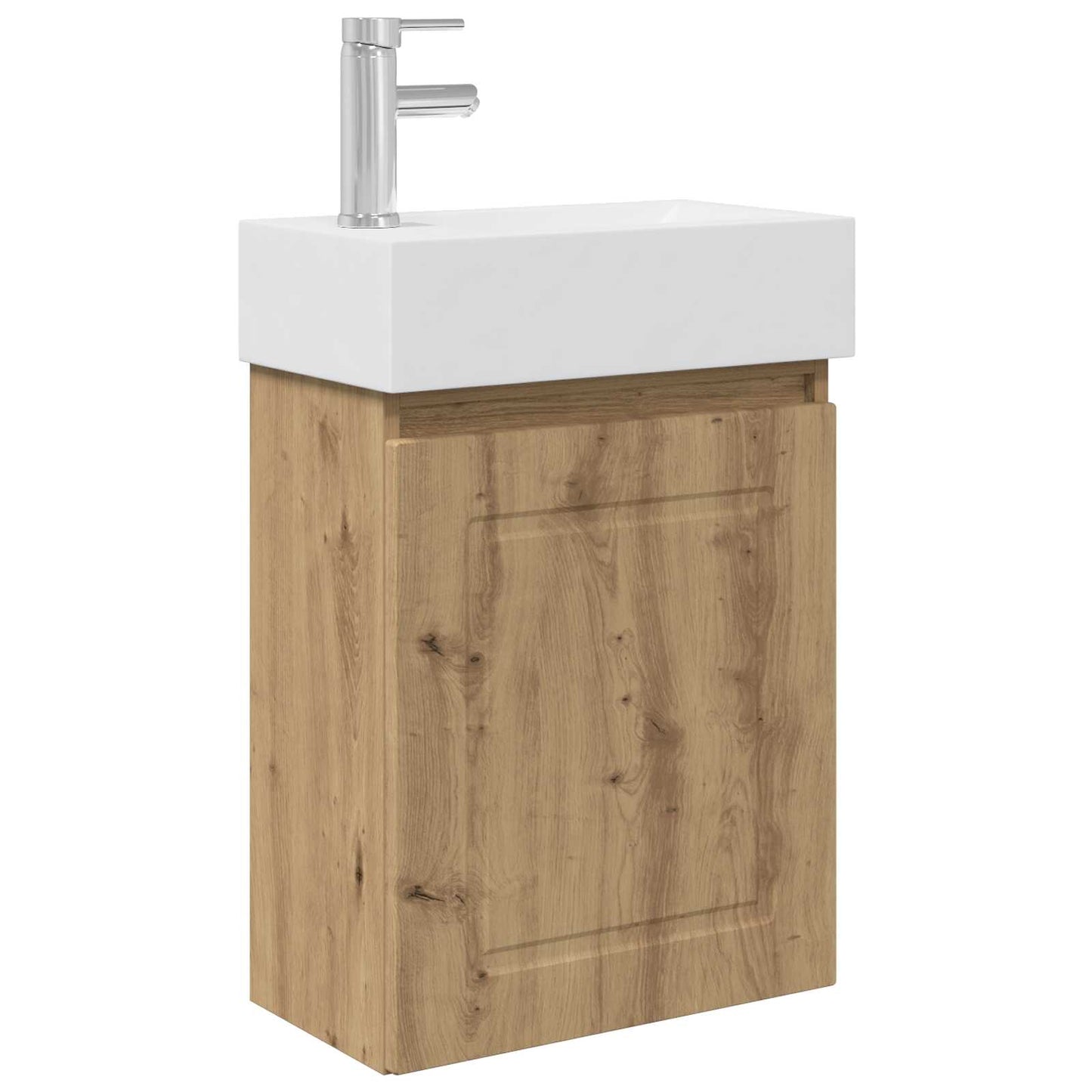 Mobile bagno con rubinetto Rovere Artigianale | homemem39