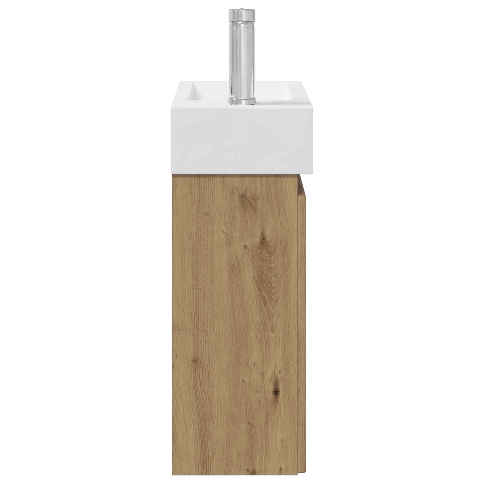 Mobile bagno con rubinetto Rovere Artigianale | homemem39
