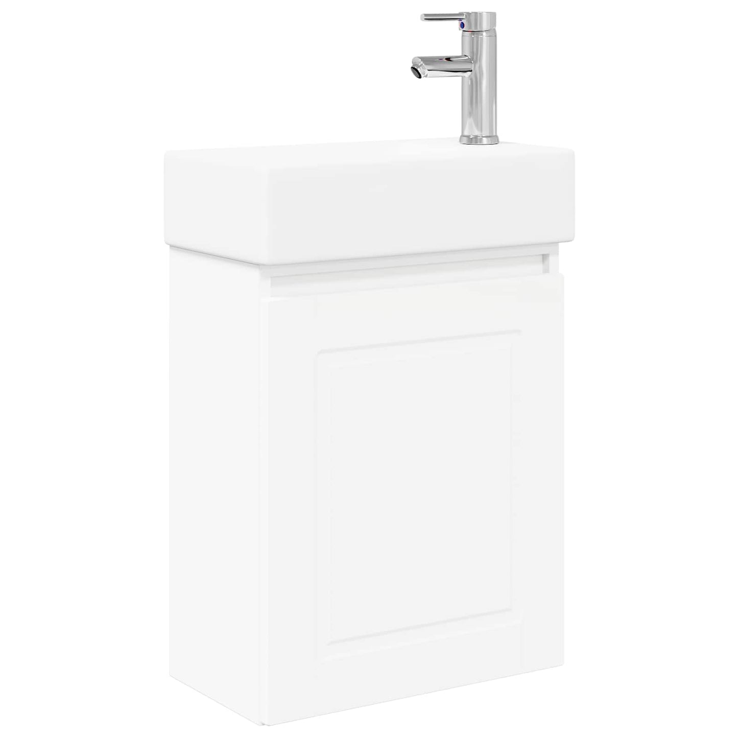 Mobile bagno con rubinetto Bianco 45,5 x 22,5 x 84 cm | homemem39