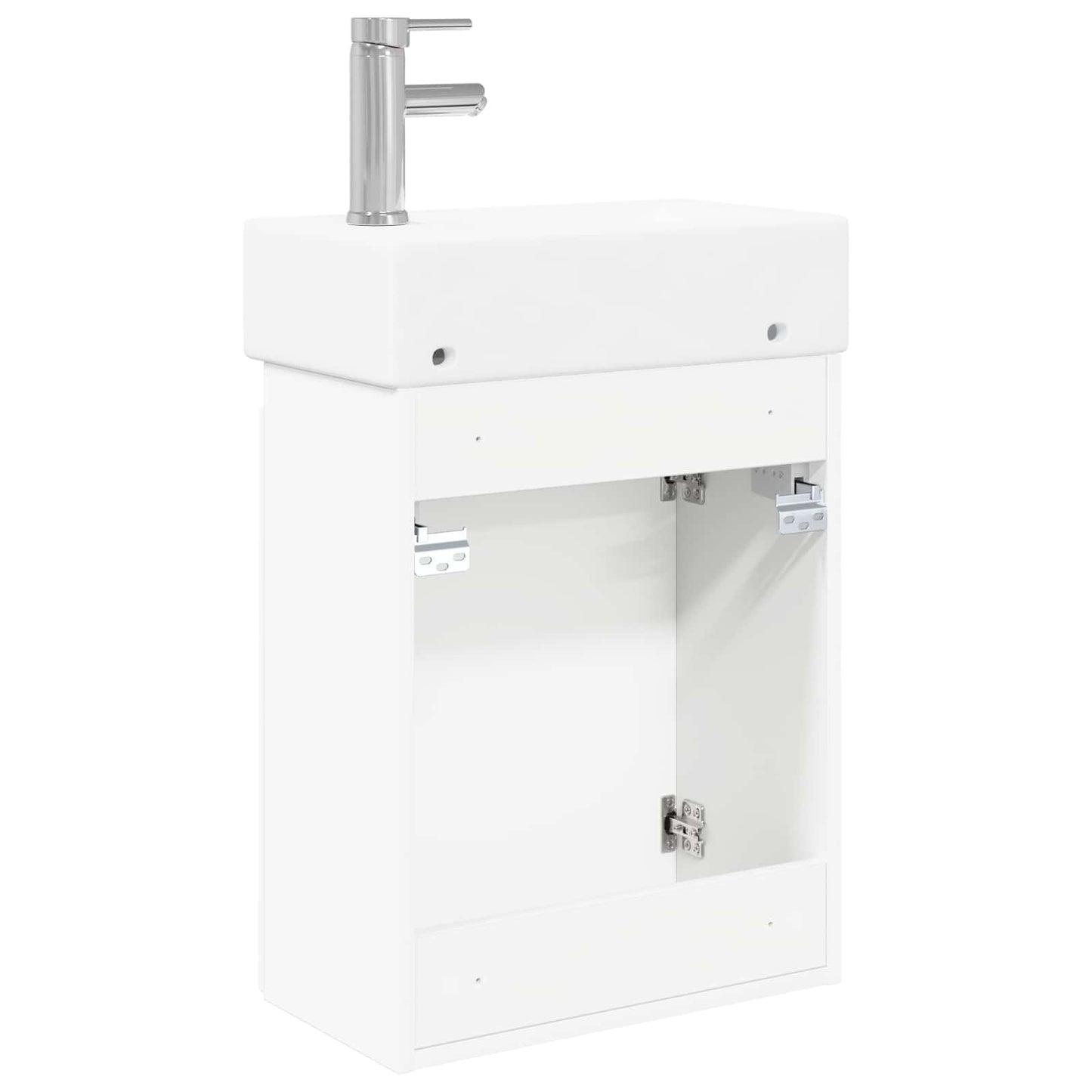 Mobile bagno con rubinetto Bianco 45,5 x 22,5 x 84 cm | homemem39