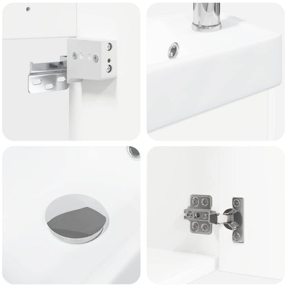 Mobile bagno con rubinetto Bianco 40,5 x 22,5 x 62 cm | homemem39