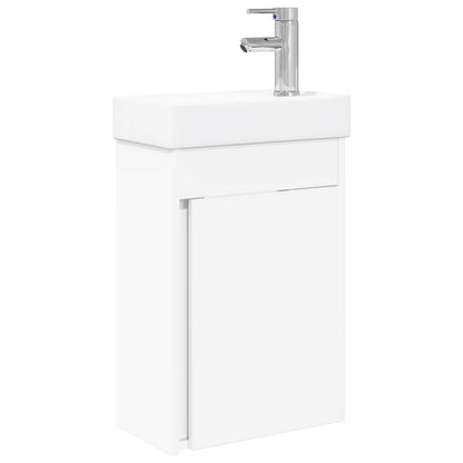 Mobile bagno con rubinetto Bianco 40,5 x 22,5 x 62 cm | homemem39