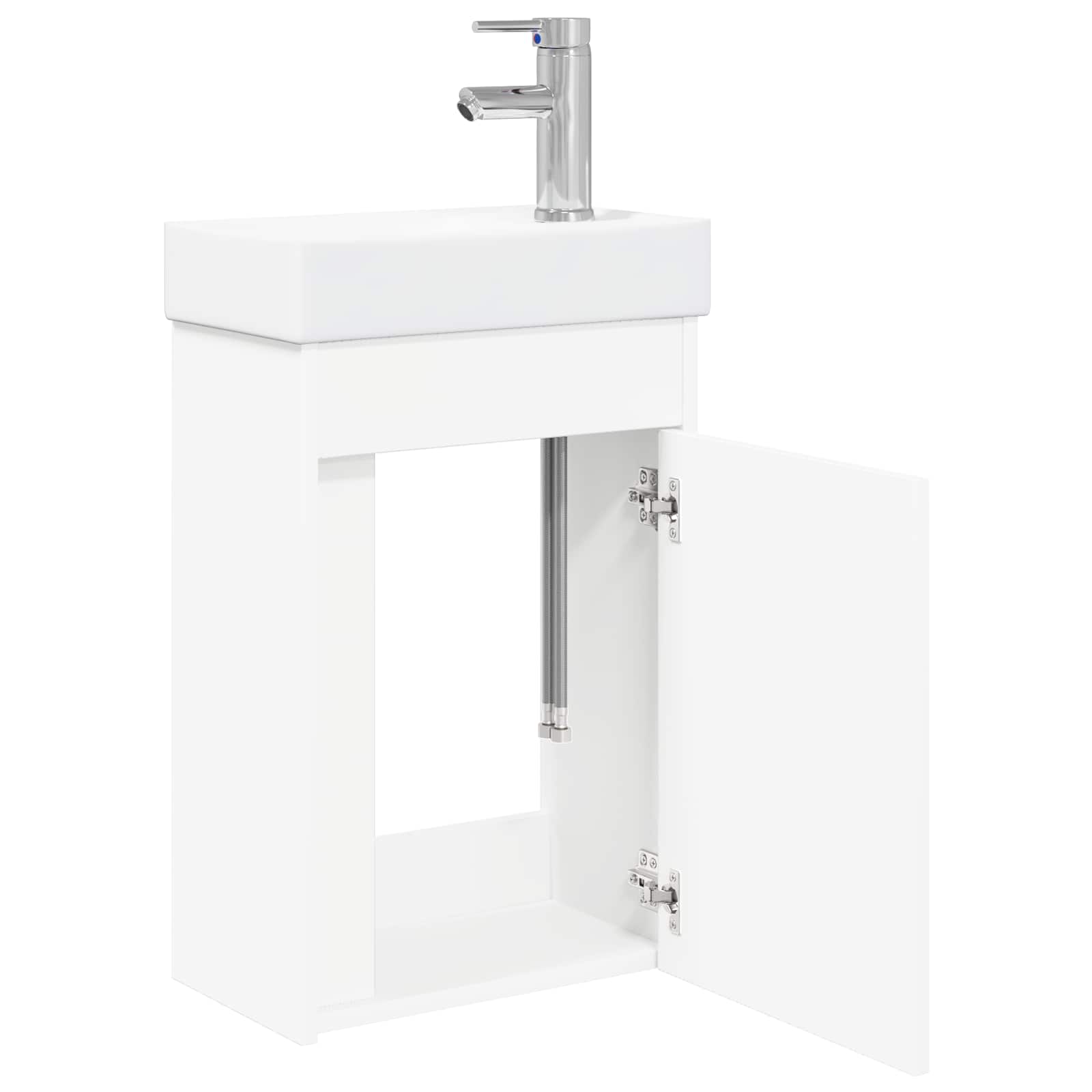 Mobile bagno con rubinetto Bianco 40,5 x 22,5 x 62 cm | homemem39