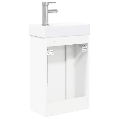 Mobile bagno con rubinetto Bianco 40,5 x 22,5 x 62 cm | homemem39