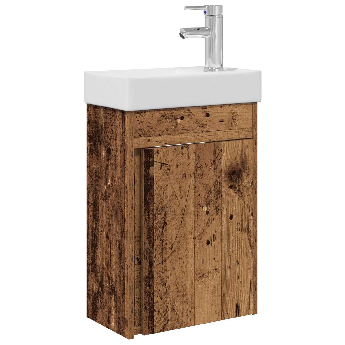 Mobile bagno con rubinetto Legno antico 40,5 x 22,5 x 62 cm | homemem39