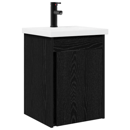 Mobile bagno con rubinetto Rovere Nero 42 x 40 x 74,5 cm