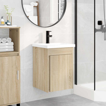 Mobile bagno con rubinetto Rovere Sonoma 42 x 40 x 74,5 cm