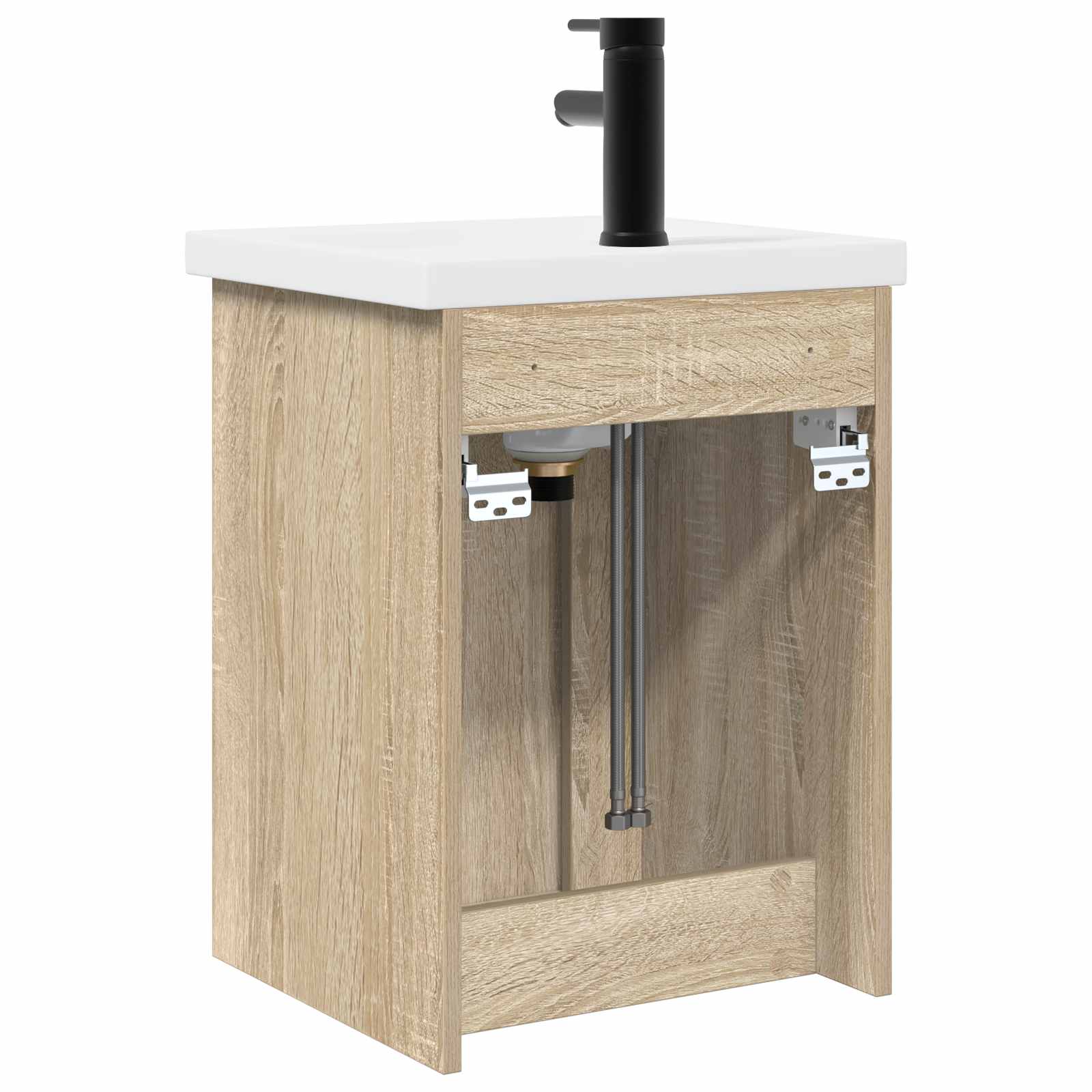 Mobile bagno con rubinetto Rovere Sonoma 42 x 40 x 74,5 cm | homemem39