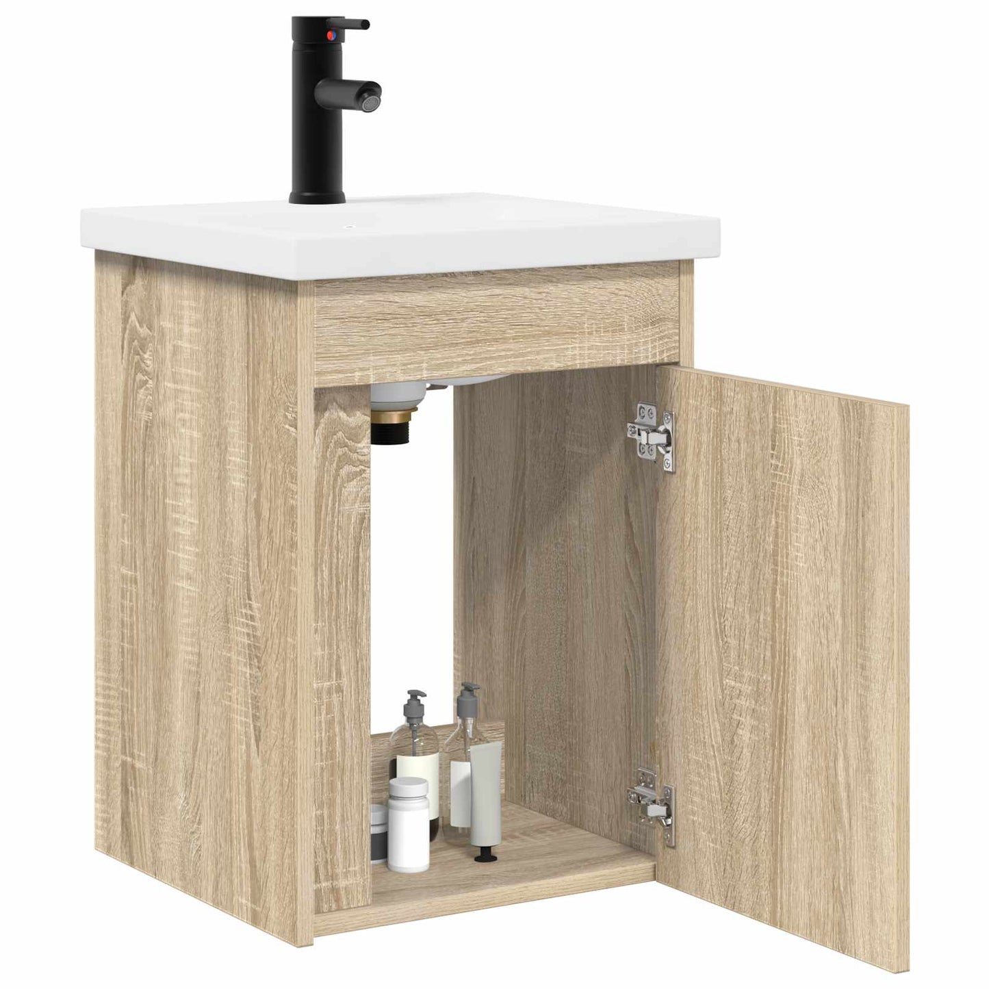Mobile bagno con rubinetto Rovere Sonoma 42 x 40 x 74,5 cm | homemem39
