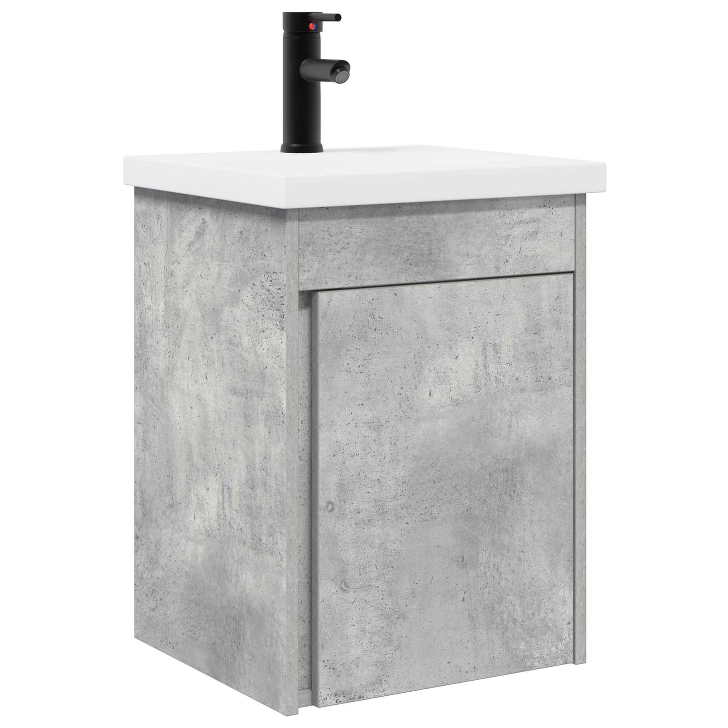 Mobile bagno con rubinetto Grigio Cemento 42 x 40 x 74,5 cm | homemem39