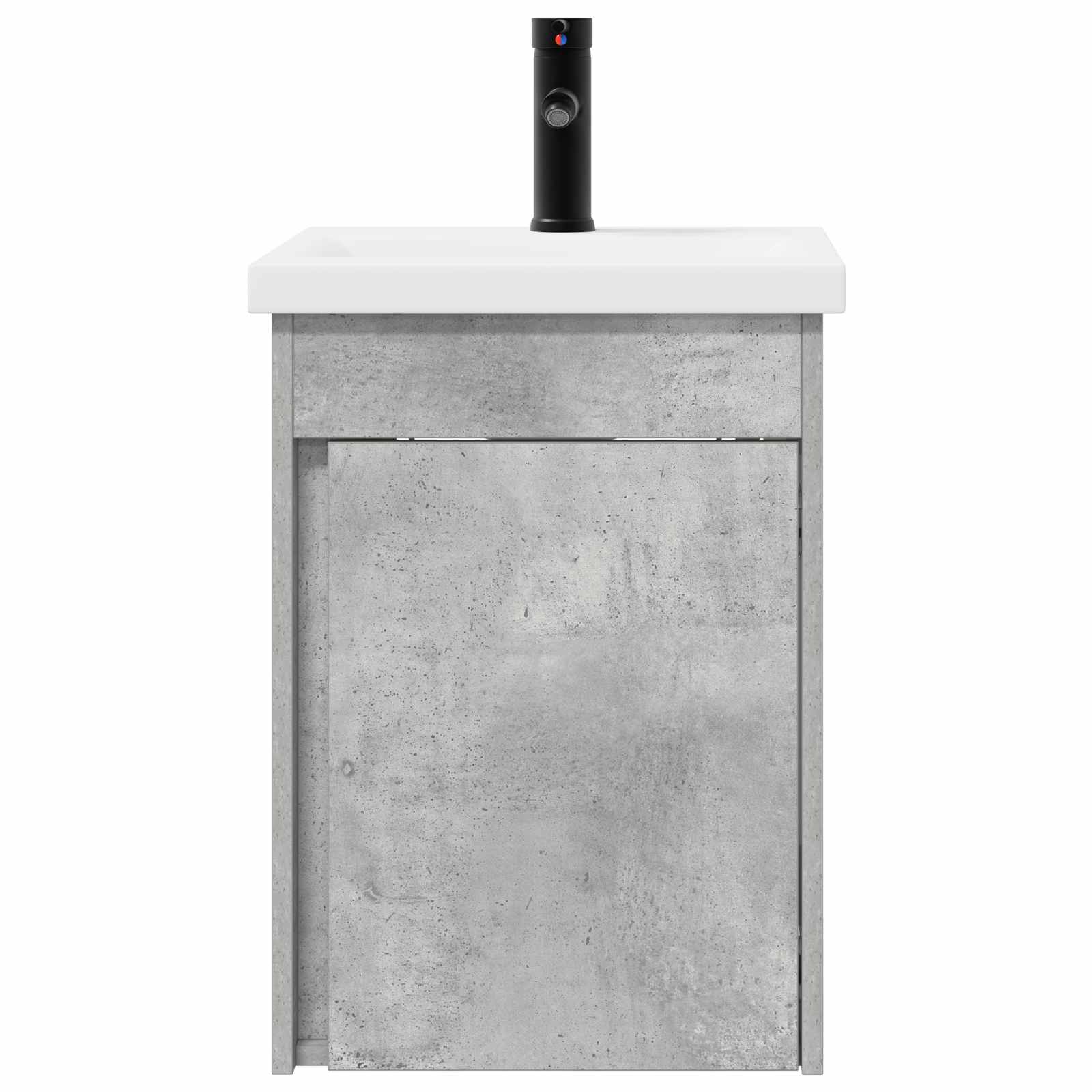 Mobile bagno con rubinetto Grigio Cemento 42 x 40 x 74,5 cm | homemem39