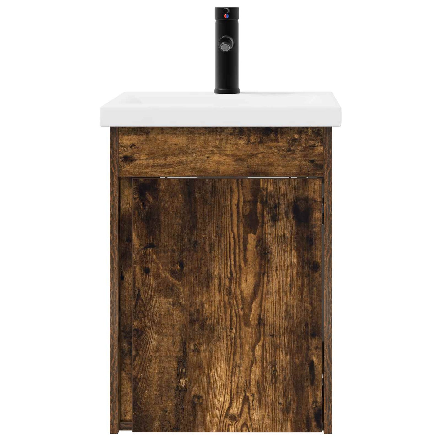 Mobile bagno con rubinetto Rovere Fumo 42 x 40 x 74,5 cm