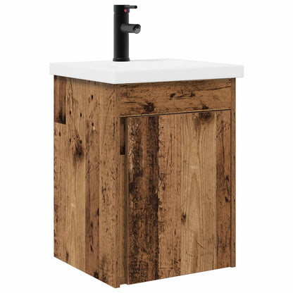 Mobile bagno con rubinetto Legno antico 42 x 40 x 74,5 cm