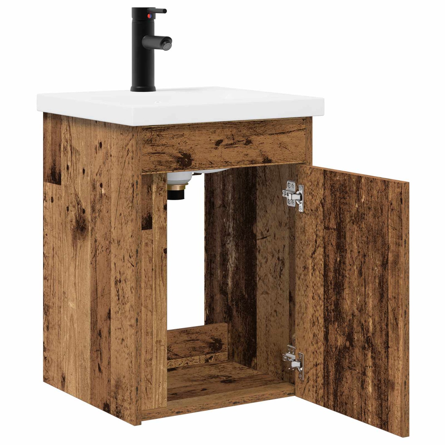 Mobile bagno con rubinetto Legno antico 42 x 40 x 74,5 cm