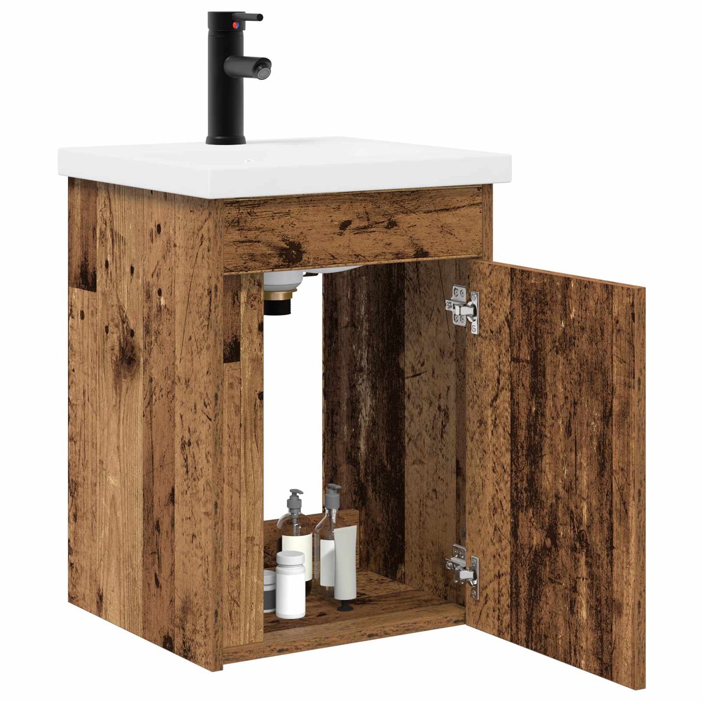 Mobile bagno con rubinetto Legno antico 42 x 40 x 74,5 cm