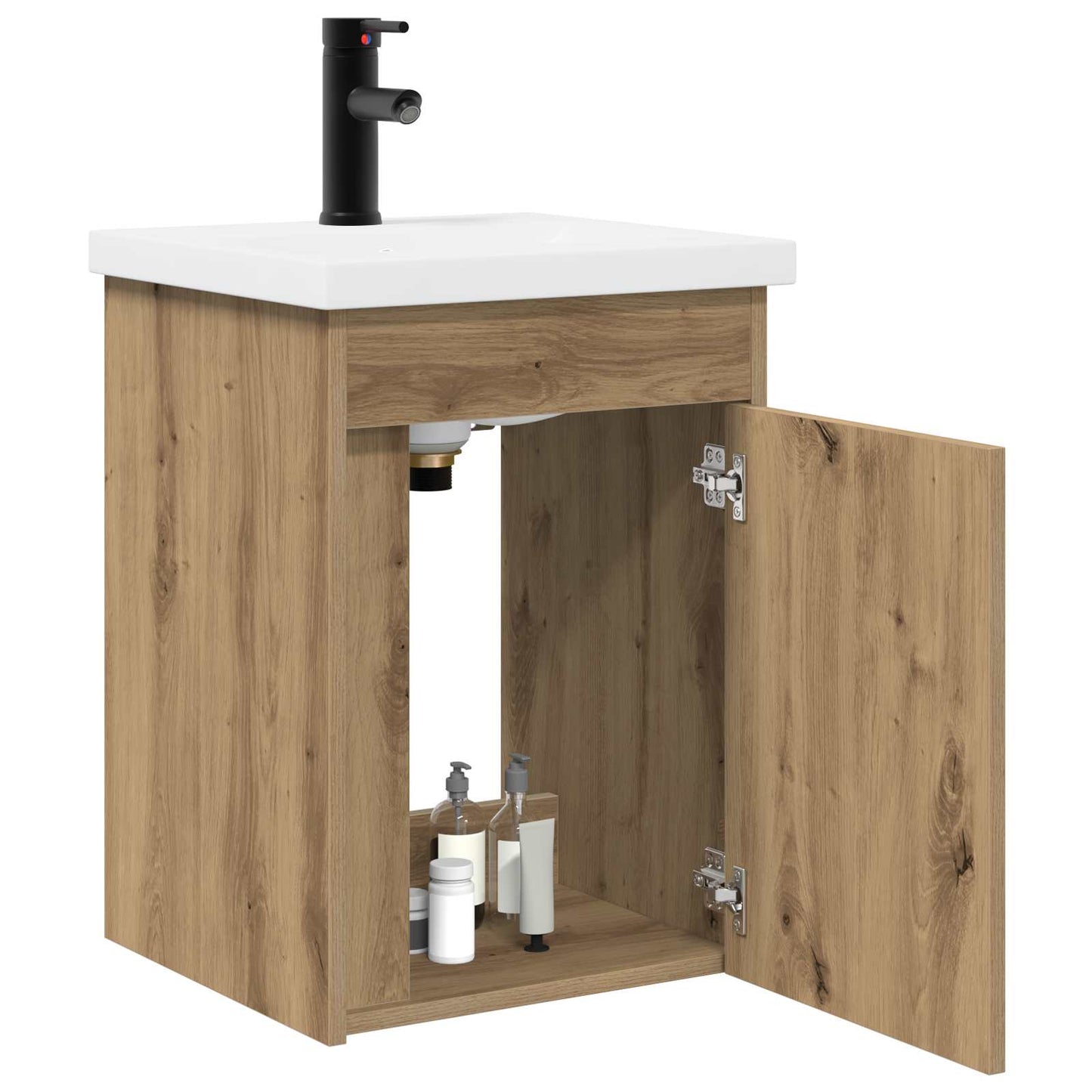 Mobile bagno con rubinetto Rovere Artigianale 42 x 40 x 74,5 cm