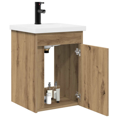 Mobile bagno con rubinetto Rovere Artigianale 42 x 40 x 74,5 cm