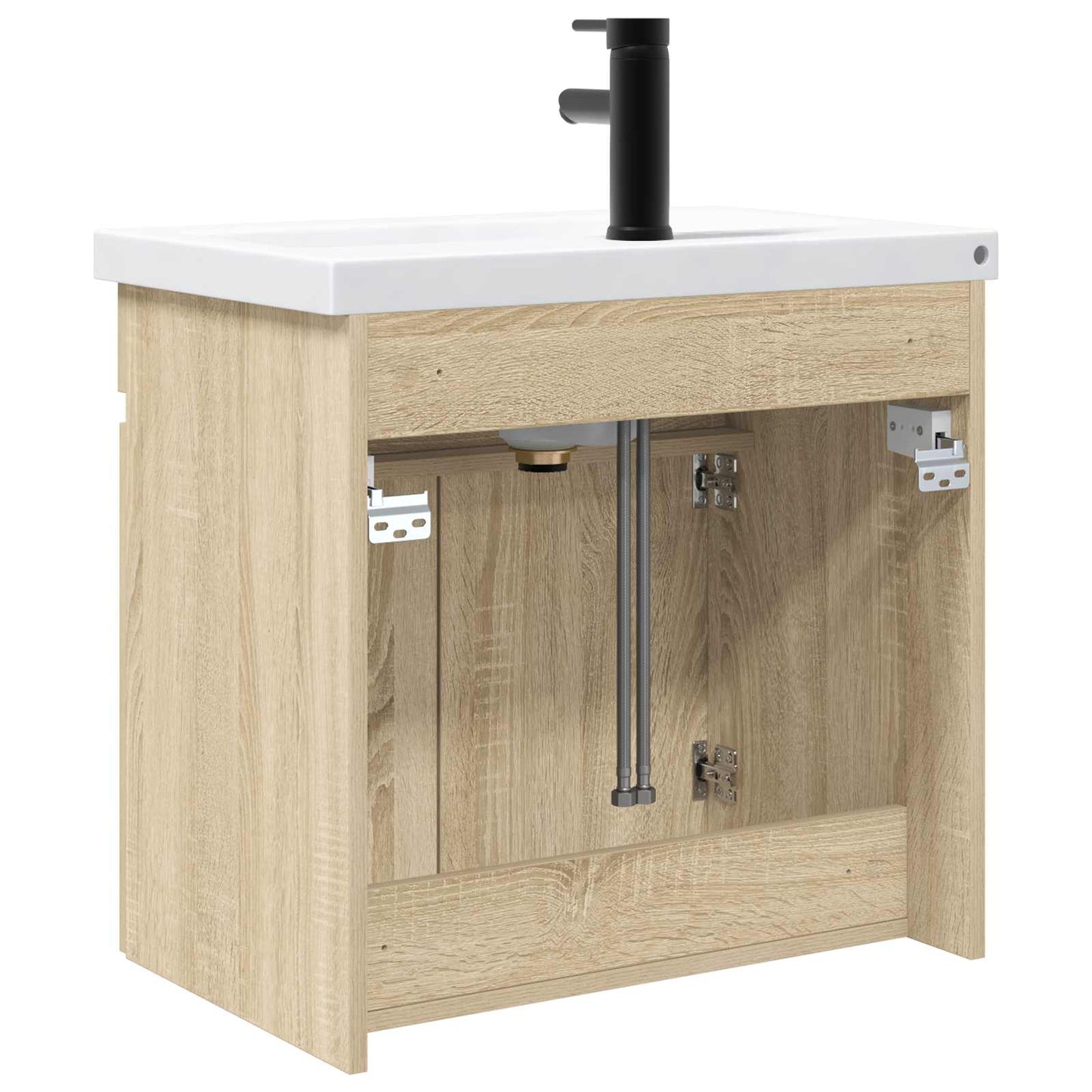 Mobile bagno con rubinetto Rovere Sonoma 61 x 40 x 74,5 cm | homemem39