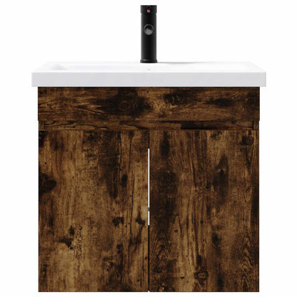 Mobile bagno con rubinetto Rovere Fumo 61 x 40 x 74,5 cm | homemem39