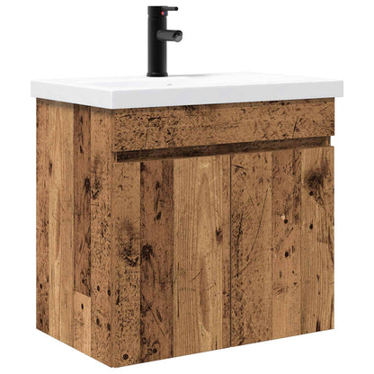 Mobile bagno con rubinetto Legno antico 61 x 40 x 74,5 cm
