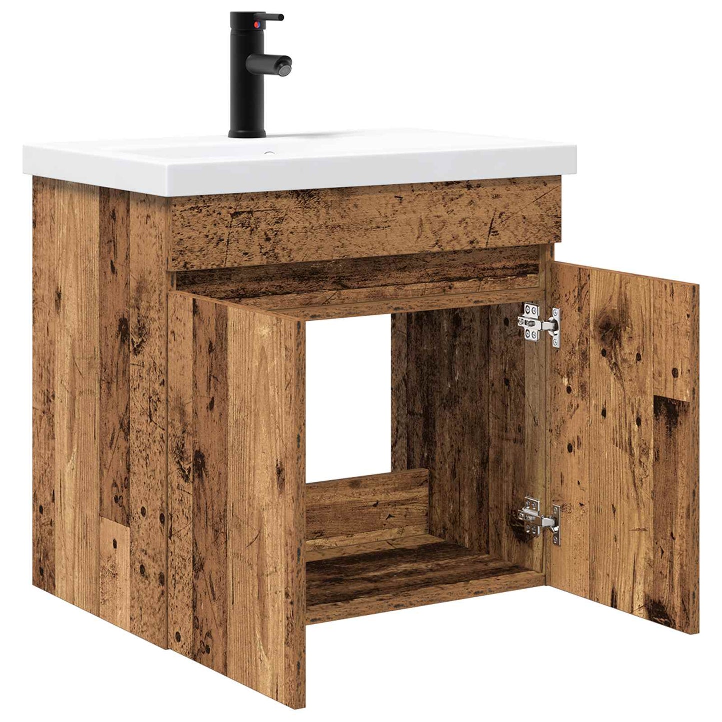 Mobile bagno con lavabo con porta Legno vecchio 61 x 39 x 58 cm | homemem39