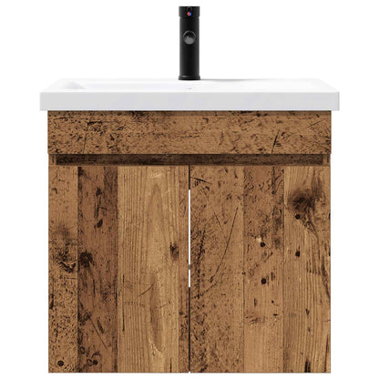 Mobile bagno con rubinetto Legno antico 61 x 40 x 74,5 cm