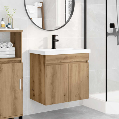 Mobile bagno con rubinetto Rovere Artigianale 61 x 40 x 74,5 cm | homemem39
