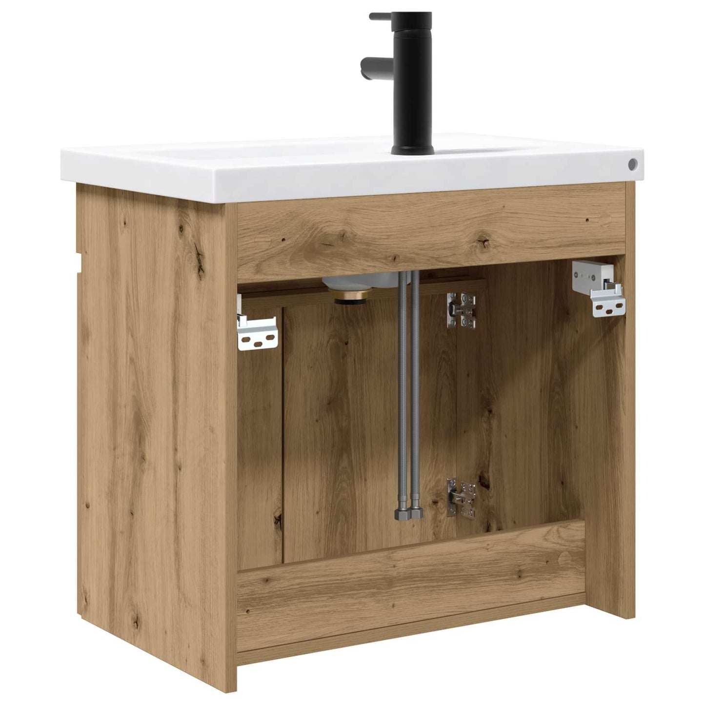Mobile bagno con rubinetto Rovere Artigianale 61 x 40 x 74,5 cm | homemem39