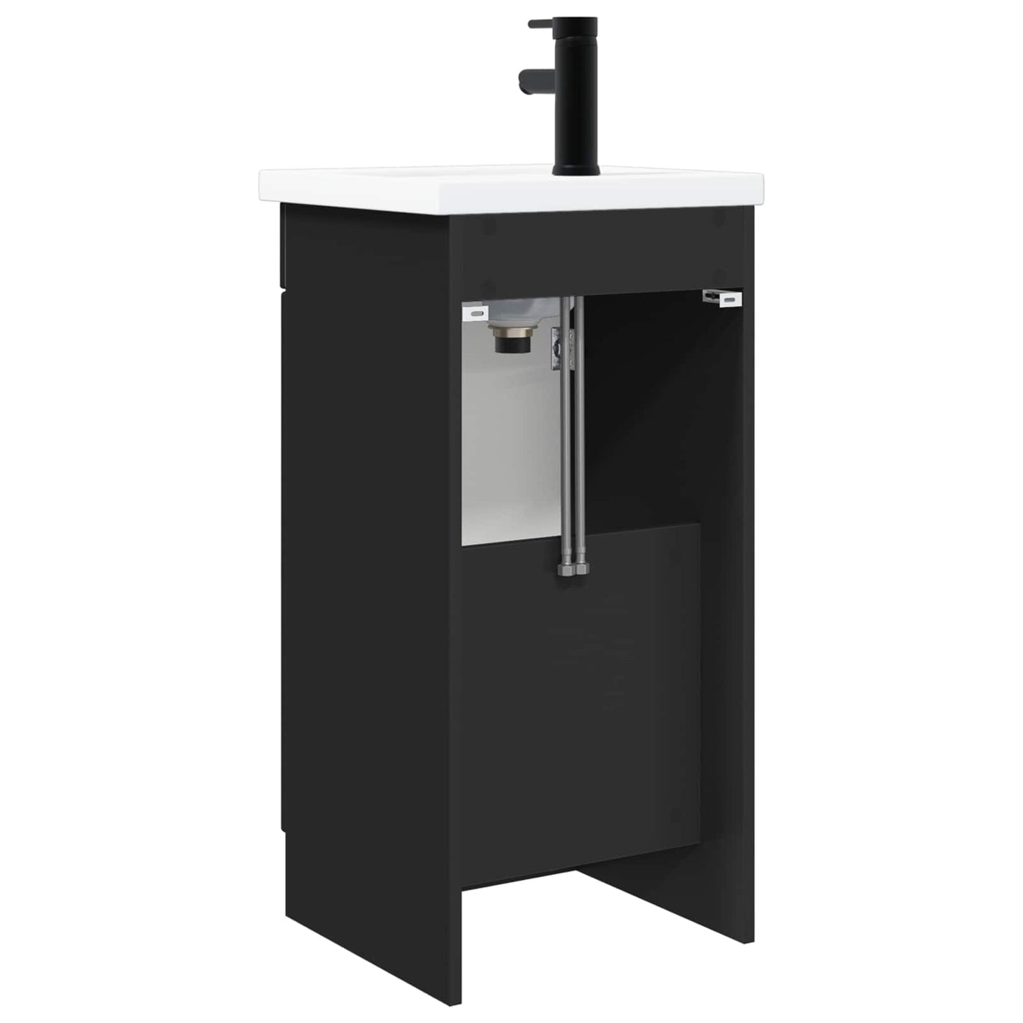 Mobile da bagno con lavabo Nero 42 x 40 x 84,5 cm | homemem39