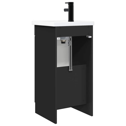 Mobile da bagno con lavabo Nero 42 x 40 x 84,5 cm | homemem39