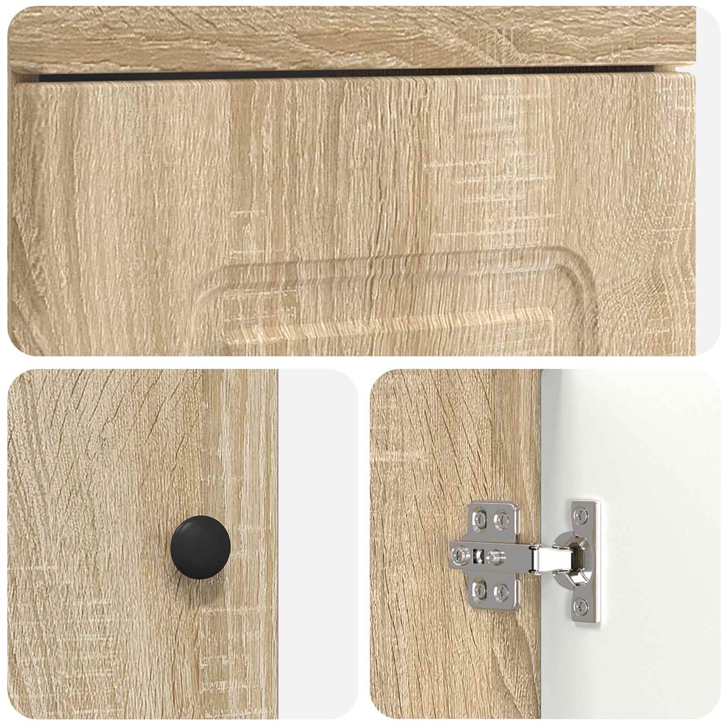 Mobile da bagno con lavabo Rovere Sonoma 42 x 40 x 84,5 cm | homemem39