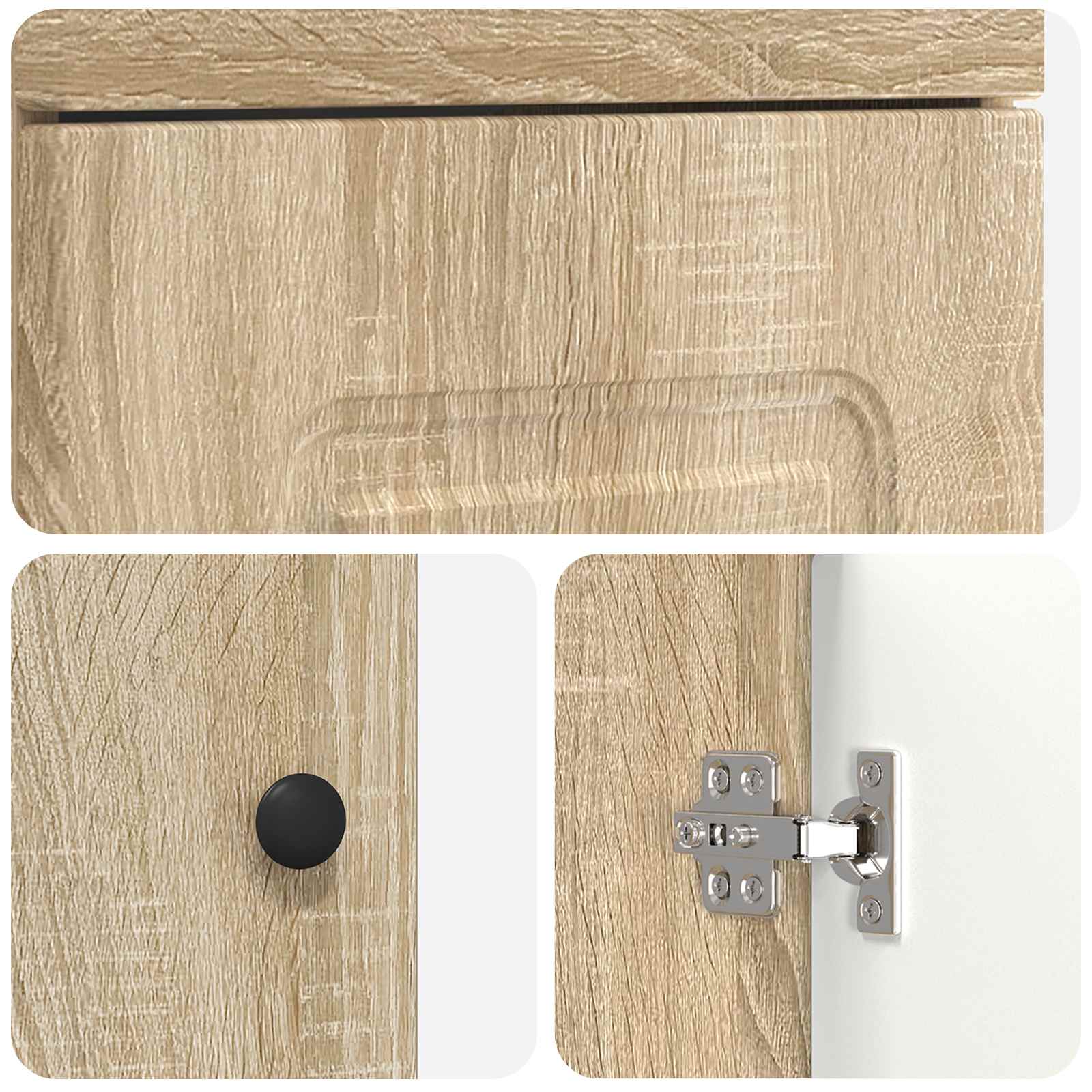 Mobile da bagno con lavabo Rovere Sonoma 42 x 40 x 84,5 cm | homemem39