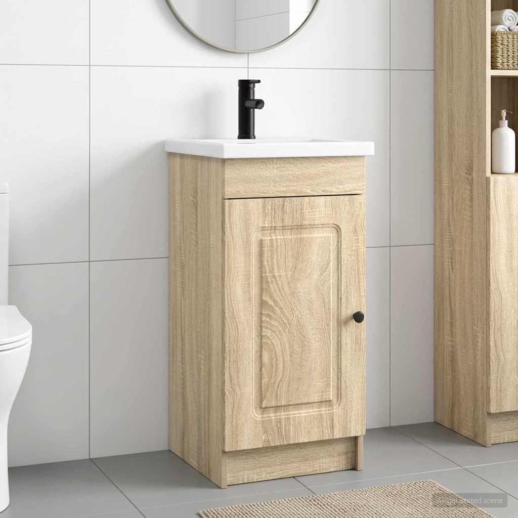 Mobile da bagno con lavabo Rovere Sonoma 42 x 40 x 84,5 cm | homemem39