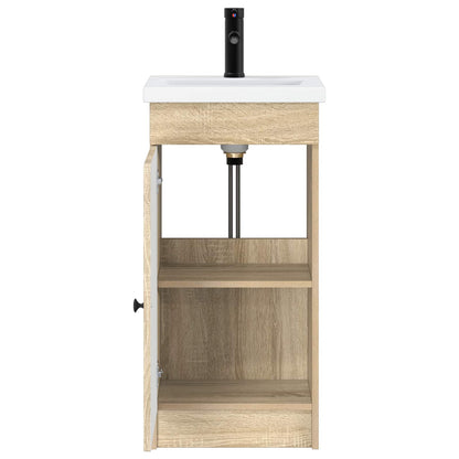 Mobile da bagno con lavabo Rovere Sonoma 42 x 40 x 84,5 cm | homemem39