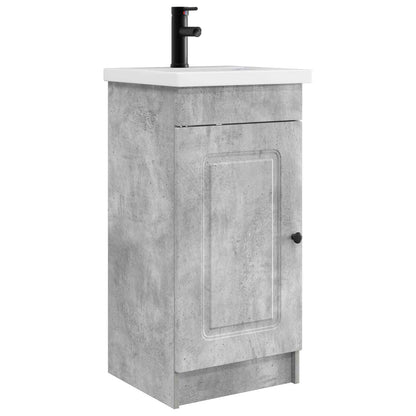 Mobile da bagno con lavabo Grigio Cemento 42 x 40 x 84,5 cm | homemem39