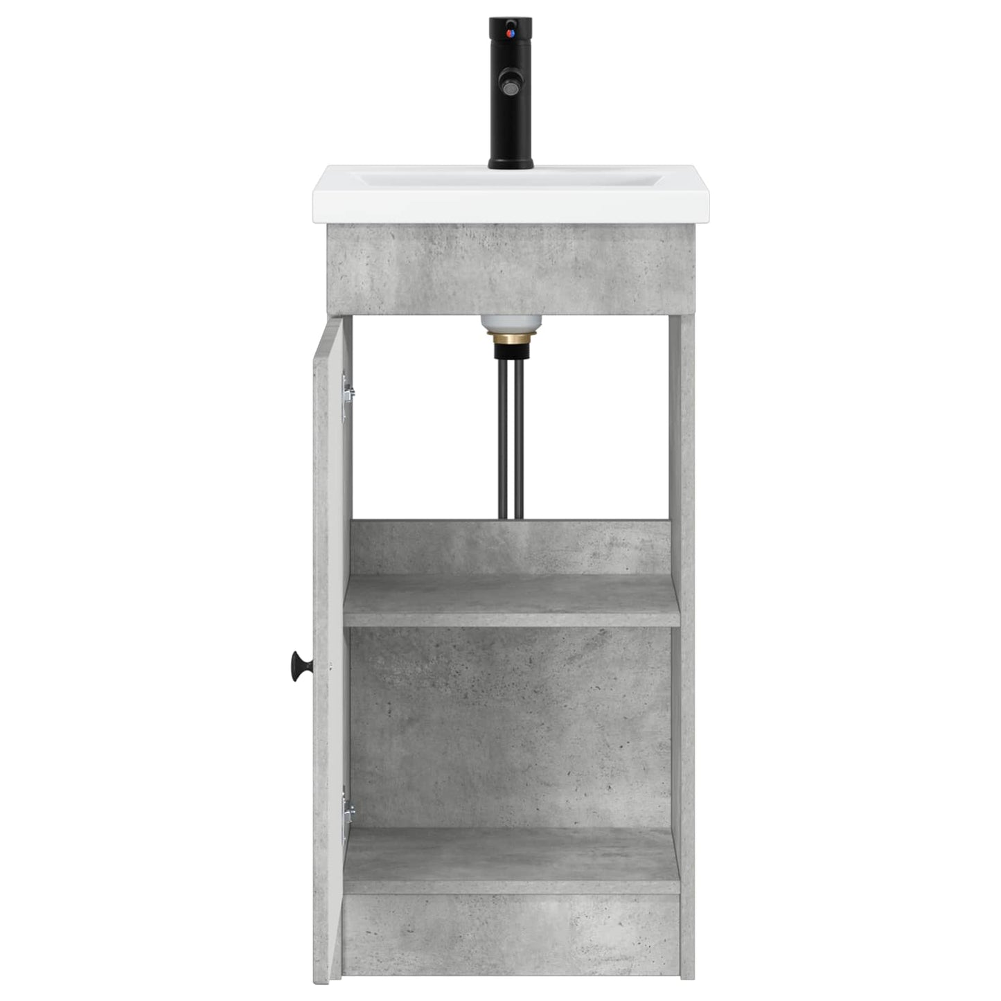 Mobile da bagno con lavabo Grigio Cemento 42 x 40 x 84,5 cm | homemem39