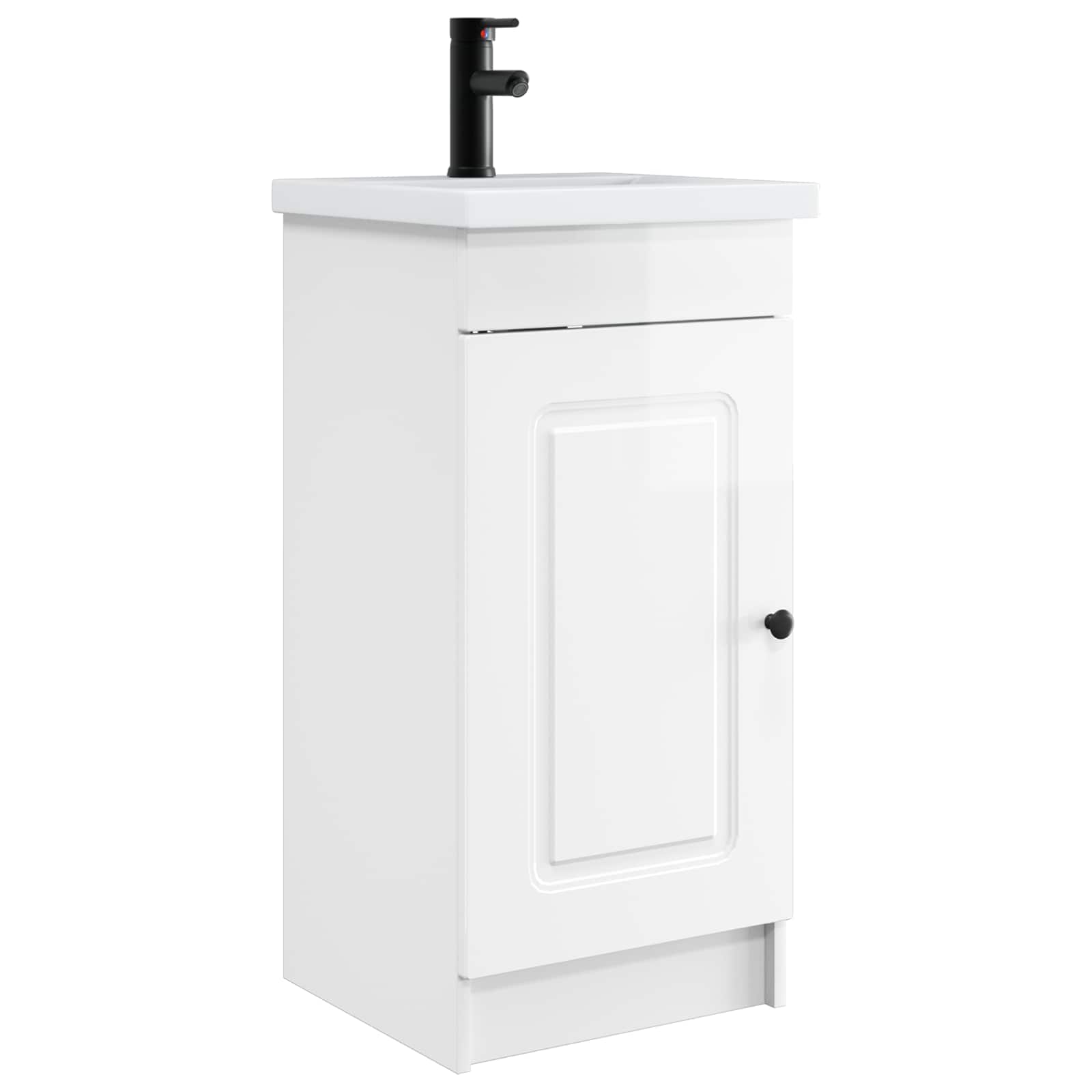 Mobile da bagno con lavabo Bianco Lucido 42 x 40 x 84,5 cm | homemem39