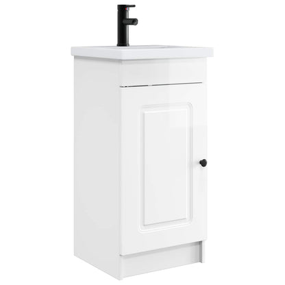 Mobile da bagno con lavabo Bianco Lucido 42 x 40 x 84,5 cm | homemem39